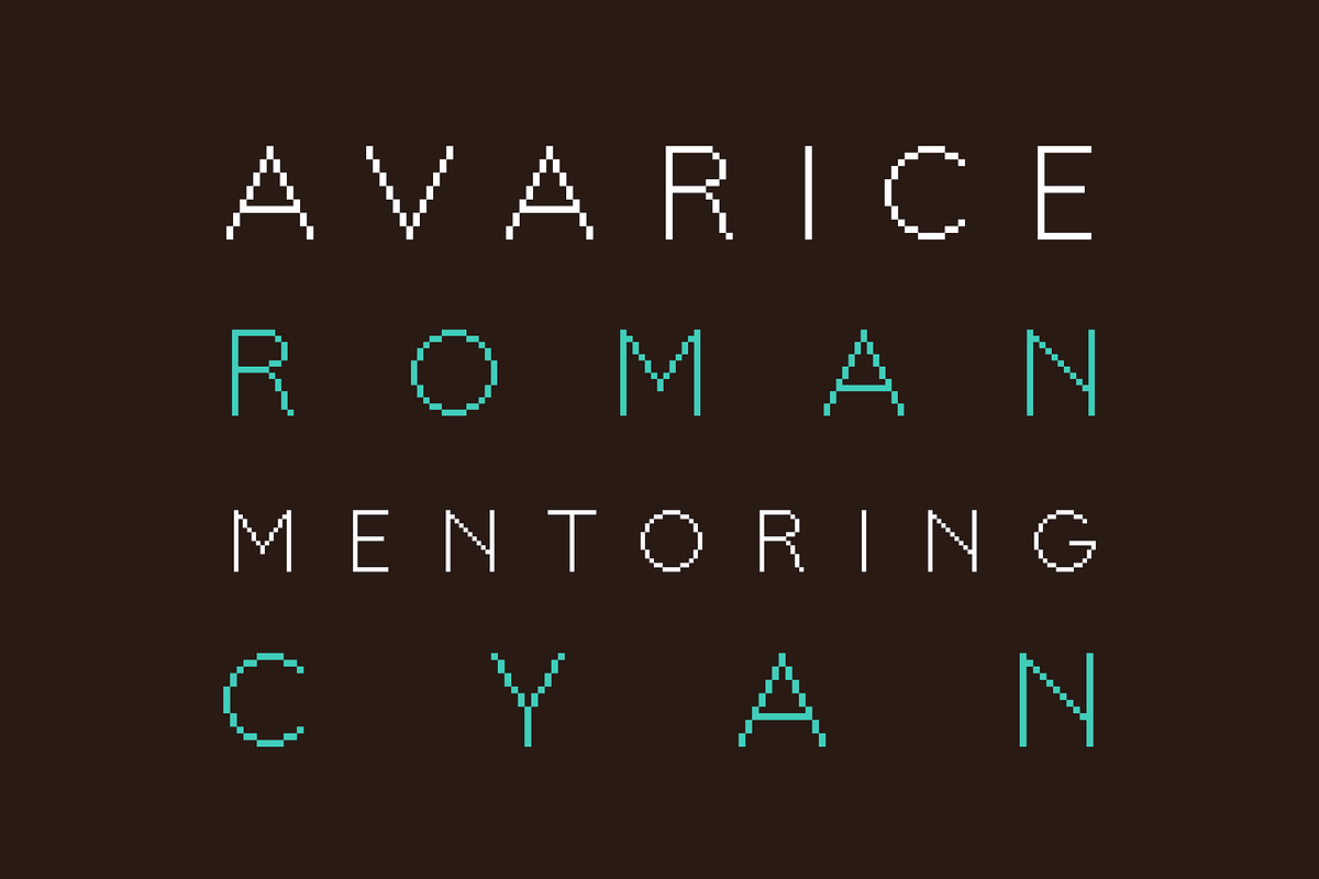 Troutbeck Sans Pixel Font (4 styles), a Sans Serif Font by SelfBuild Type (Photo 5 of 8)