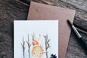 Woodland Animal Christmas Collection, an Animal Illustration by artemyst (Thumbnail 3 of 4)