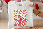 Crochet XOXO Valentine Day Heart Png, an Illustration by OK Design (Thumbnail 1 of 4)