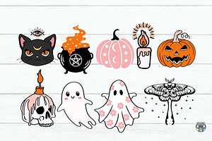 Halloween Svg Bundle, Cute Halloween