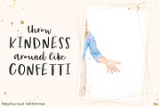 Party Dress Script, a Script Font by Beck McCormick (Thumbnail 3 of 8)