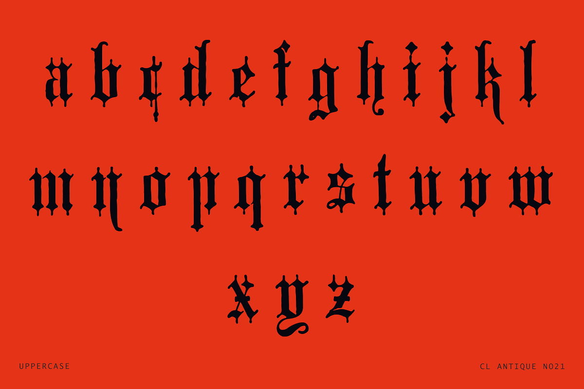Ornate Vintage Gothic Display Font, a Blackletter Font by Century Library (Photo 4 of 5)