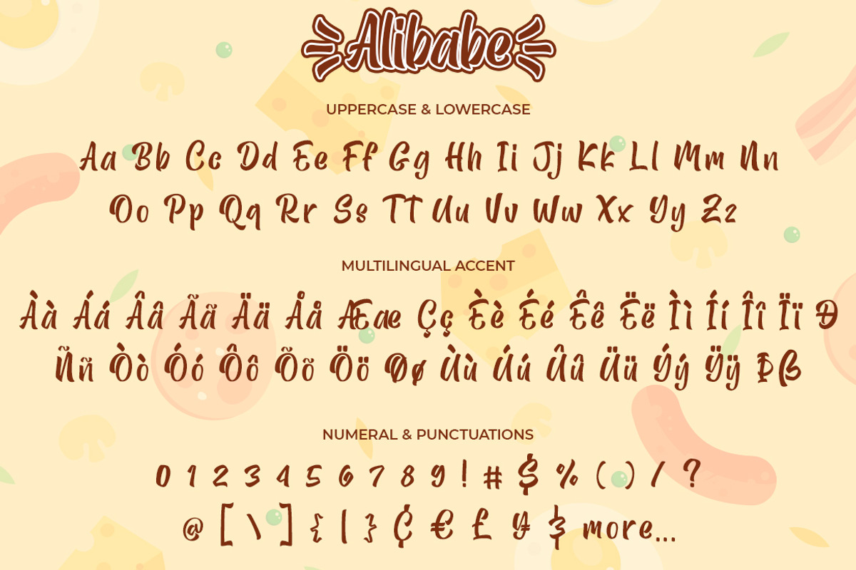 Alibabe - Authentic Display Font, a Font by Almarkhatype (Photo 9 of 10)