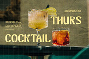 Blue Radio - Vintage Display Font, a Handwritten Font by Ekahermawan (Thumbnail 9 of 13)