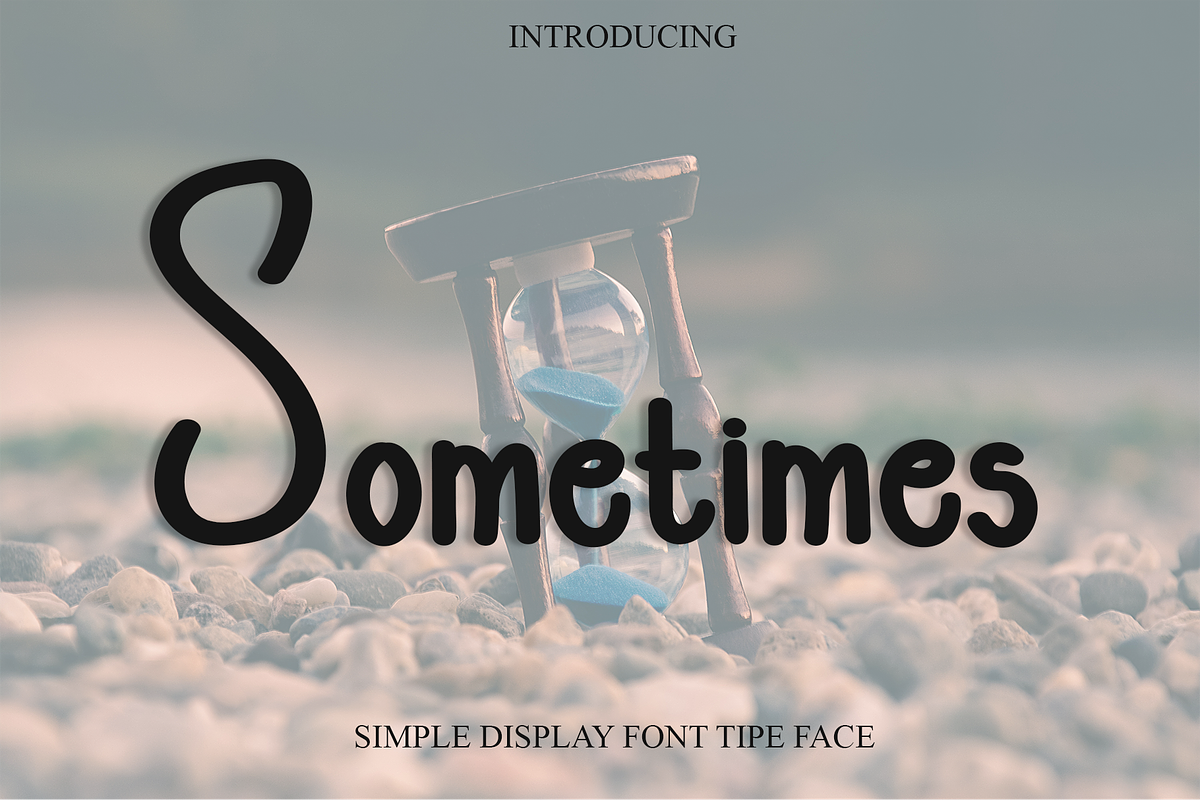 Sometimes, a Sans Serif Font by InermediaSTUDIO (Photo 1 of 8)