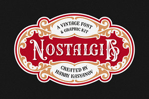 Nostalgia Vintage Font