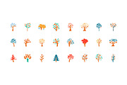 125+ Trees Colored Icons, a Solid Icon by Creative Stall (Thumbnail 4 of 4)