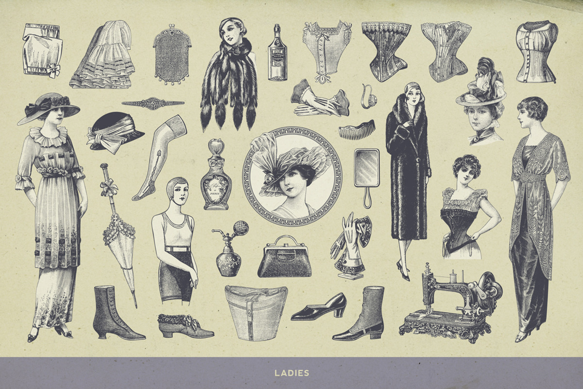 SALE! 100 Lifestyle Illustrations, an Education Illustration by Anja Kaiser (Photo 2 of 4)
