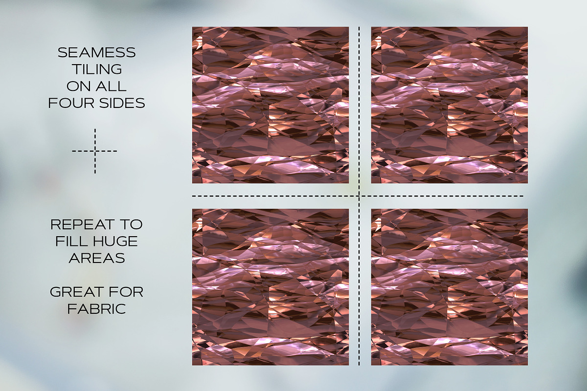 Reflective Valentine Foil Textures, a Texture Graphic by Skritch Studio (Photo 5 of 6)