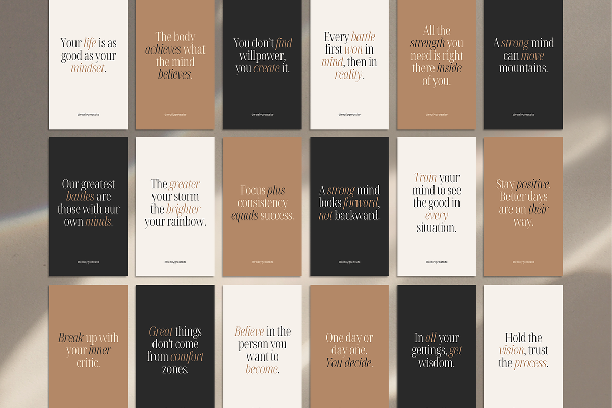 Mindset Quotes Instagram Stories preview 4