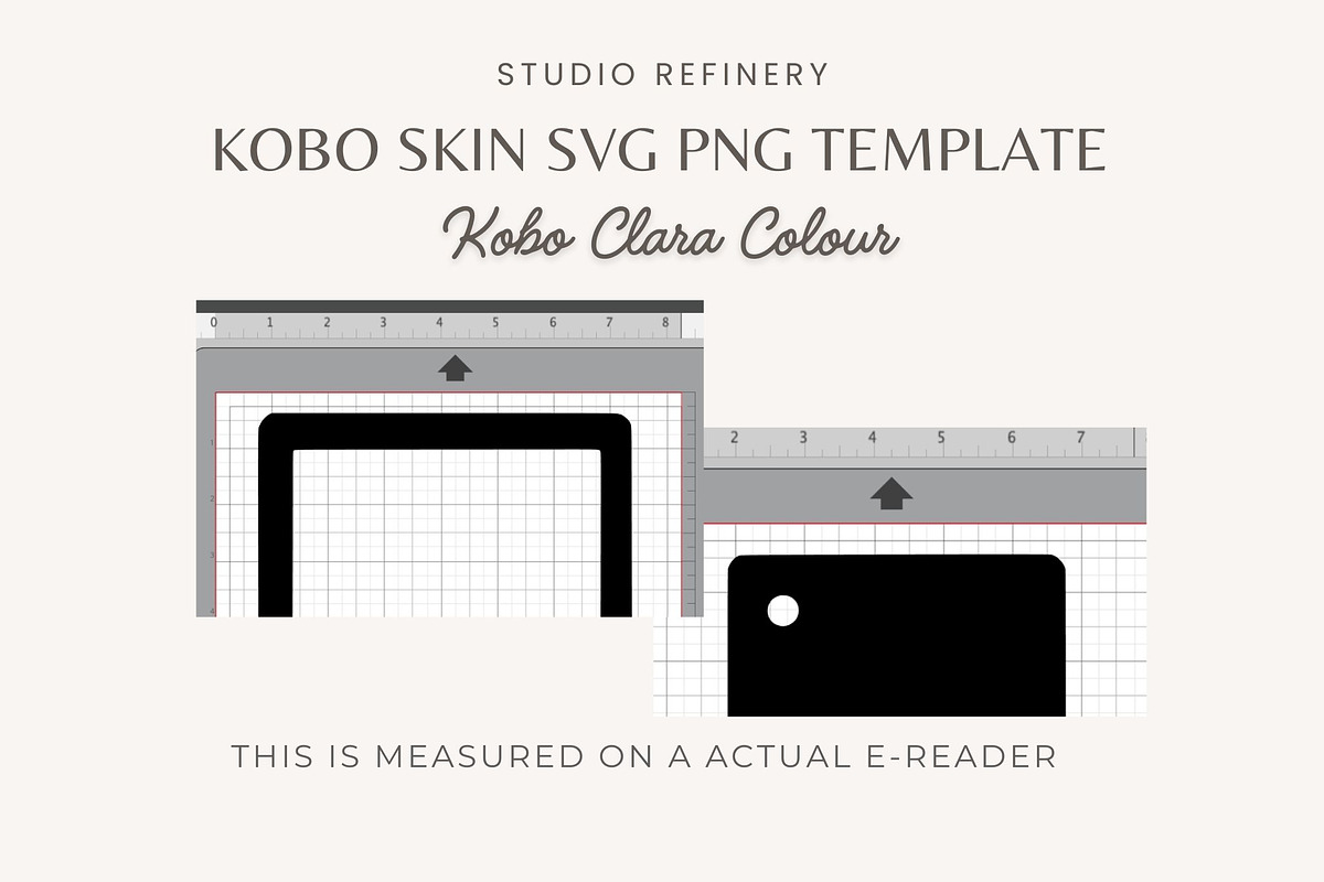 Kobo Clara Colour Skin SVG PNG, an Object Graphic by STUDIO REFINERY (Photo 2 of 5)