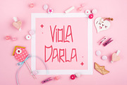 Vila Love - Display Font, a Handwritten Font by alifryanzulfikar (Thumbnail 7 of 8)