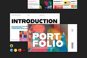 Portfolio Presentation Template, a Presentation Template by ElvinPrint (Thumbnail 1 of 8)