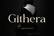 Githera - Elegant Serif Font, a Serif Font by Typeformers (Thumbnail 1 of 5)