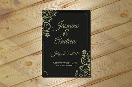 Wedding Invitations, a Card Template by Creatricks