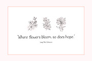 Wildflower Dreams Font & Flowers, a Handwritten Font by Kaya Fonts (Thumbnail 13 of 20)