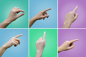 6 Hand Gesture Bundle