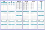 2025-2026 Budget Planner For Canva, a Stationery Template by Shumaya (Thumbnail 2 of 9)