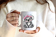 Cute Safari Party Animal watercolor, an Illustration by CreationArt (Thumbnail 4 of 9)