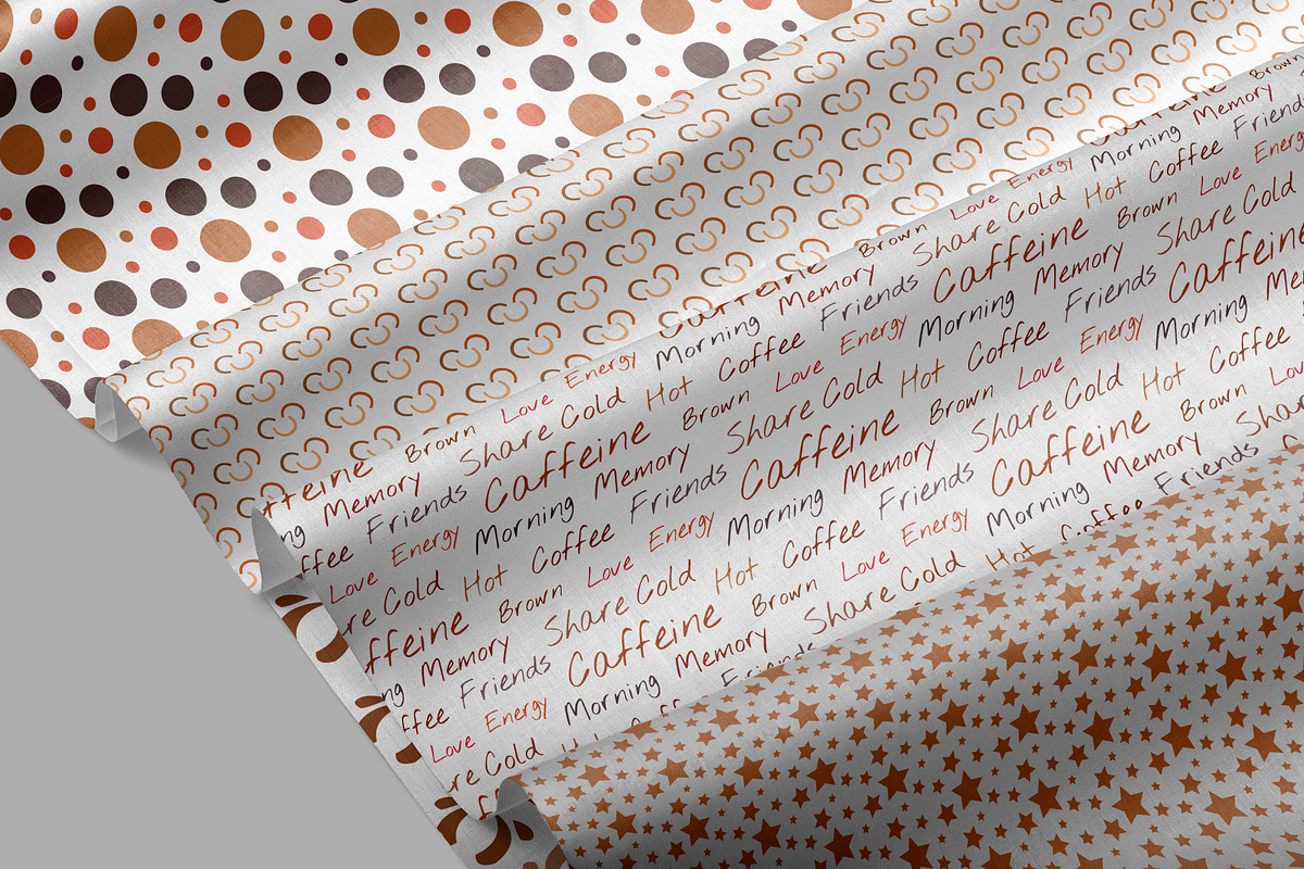 10 Coffee Inspired Patterns, a Pattern Graphic by Outline Design (Photo 3 of 5)