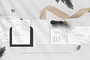 Modern Sketch Floral Wedding Suite, an Invitation Template by Azka Creative (Thumbnail 2 of 8)