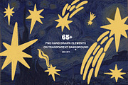 Celestial star doodles set, an Object Graphic by Wild Muse (Thumbnail 3 of 7)