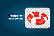 3D Holiday Illustration, an Object 3D Model by SLAB! Design (Thumbnail 3 of 4)