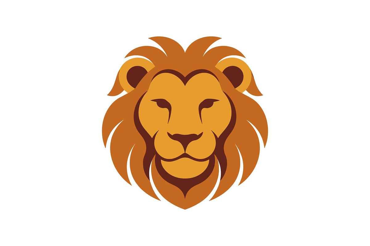 Majestic Lion Vector Illustration, an Object Graphic by yasushie (Photo 3 of 16)