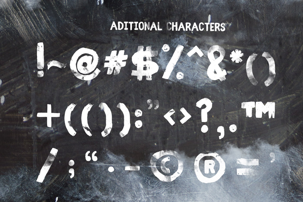 Fibre Extended Vintage Font preview 4