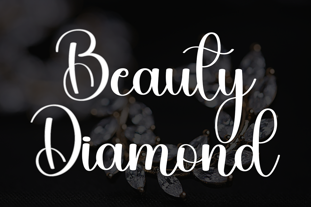 Diamond Handwriting, a Handwritten Font by FreshTypeINK (Photo 3 of 8)