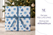 Christmas Gift Wrapping Paper Mockup, a Packaging Mockup by Mie Mockup Studio (Thumbnail 4 of 7)