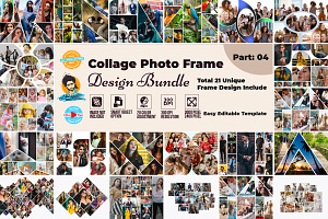 Collage Photo Frame Design, an Action Add-On by MRI STUDIO