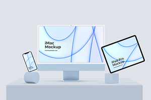 IMac 2021 Mockup