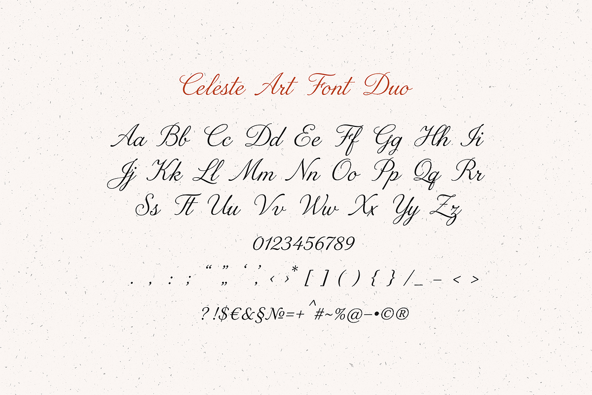 Celeste Art — Elegant Serif & Script, a Script Font by gafaroff studio (Photo 11 of 12)