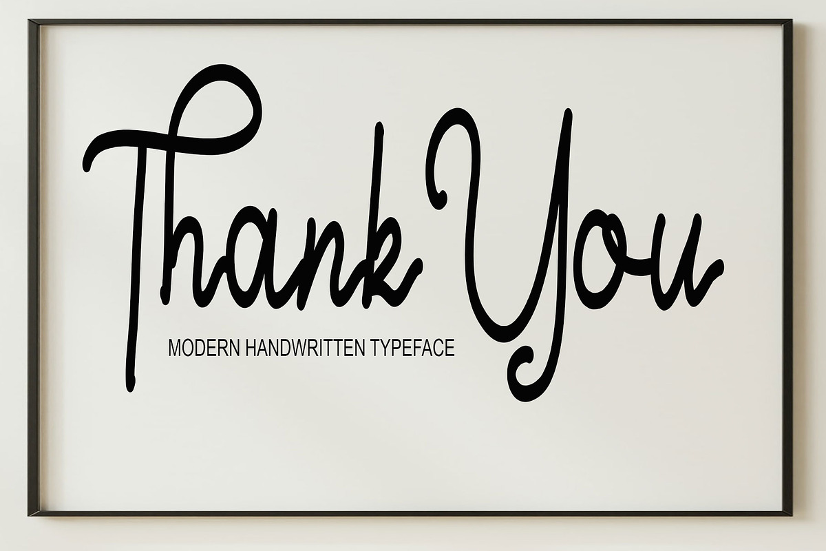 The Omiffujin, a Script Font by Canden Meutuah (Photo 6 of 6)