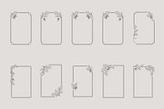 Rustic Oak & Acorn Frames, a Decorative Illustration by moja doodle (Thumbnail 4 of 7)