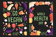 Vegetables posters, banners, pattern, a Decorative Illustration by Blue Lela Design (Thumbnail 8 of 13)