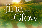 Jina Glow Serif Font, a Serif Font by Vadovastd (Thumbnail 1 of 7)