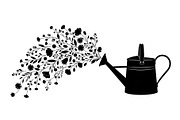 Floral Watering Can Design Bundle, an Illustration by Gaye Art (Thumbnail 18 of 31)