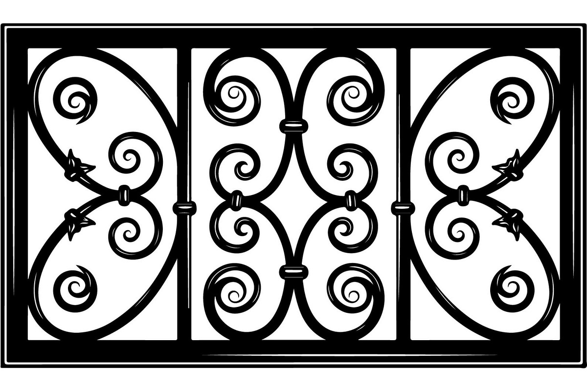 Decorative Scrollwork Panel Designs, a Decorative Illustration by Designer_Momina (Photo 20 of 20)