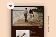 Photographer Squarespace 71 Template, a Websites & App Template by Kseniia_Design (Thumbnail 5 of 9)