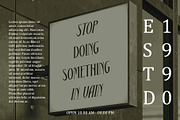 Dallen Rough, a Serif Font by Craft Supply Co. (Thumbnail 4 of 8)