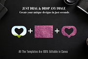 20 Valentine Heart Canva Fream, a Design Template by Waliullah Solutions (Thumbnail 4 of 4)