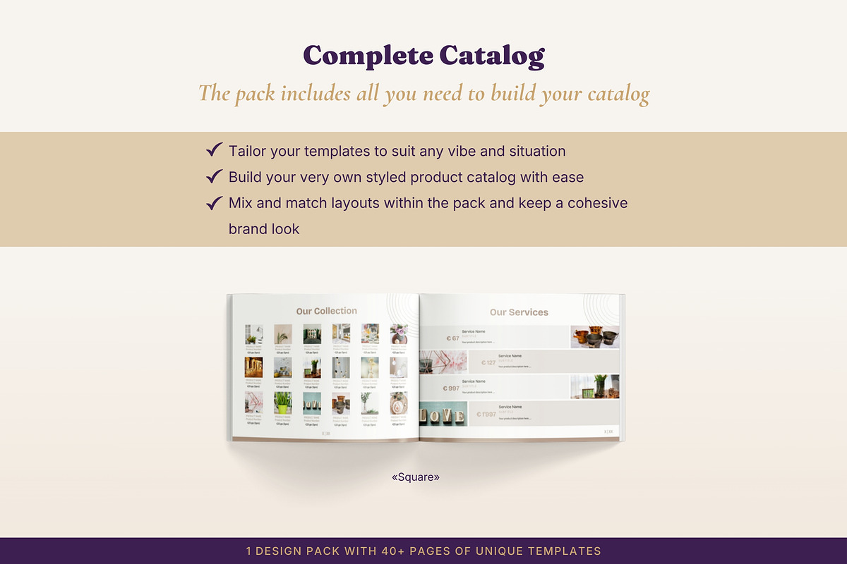 Landscape Product Catalog Line Sheet, a Magazine Template by B2 Studio (Photo 3 of 18)