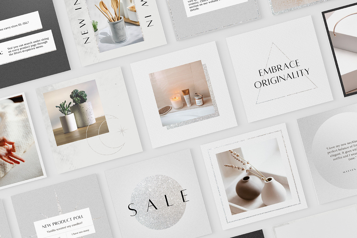 Small Business Instagram Templates, a Social Media Template by Galaxybomb (Photo 5 of 10)