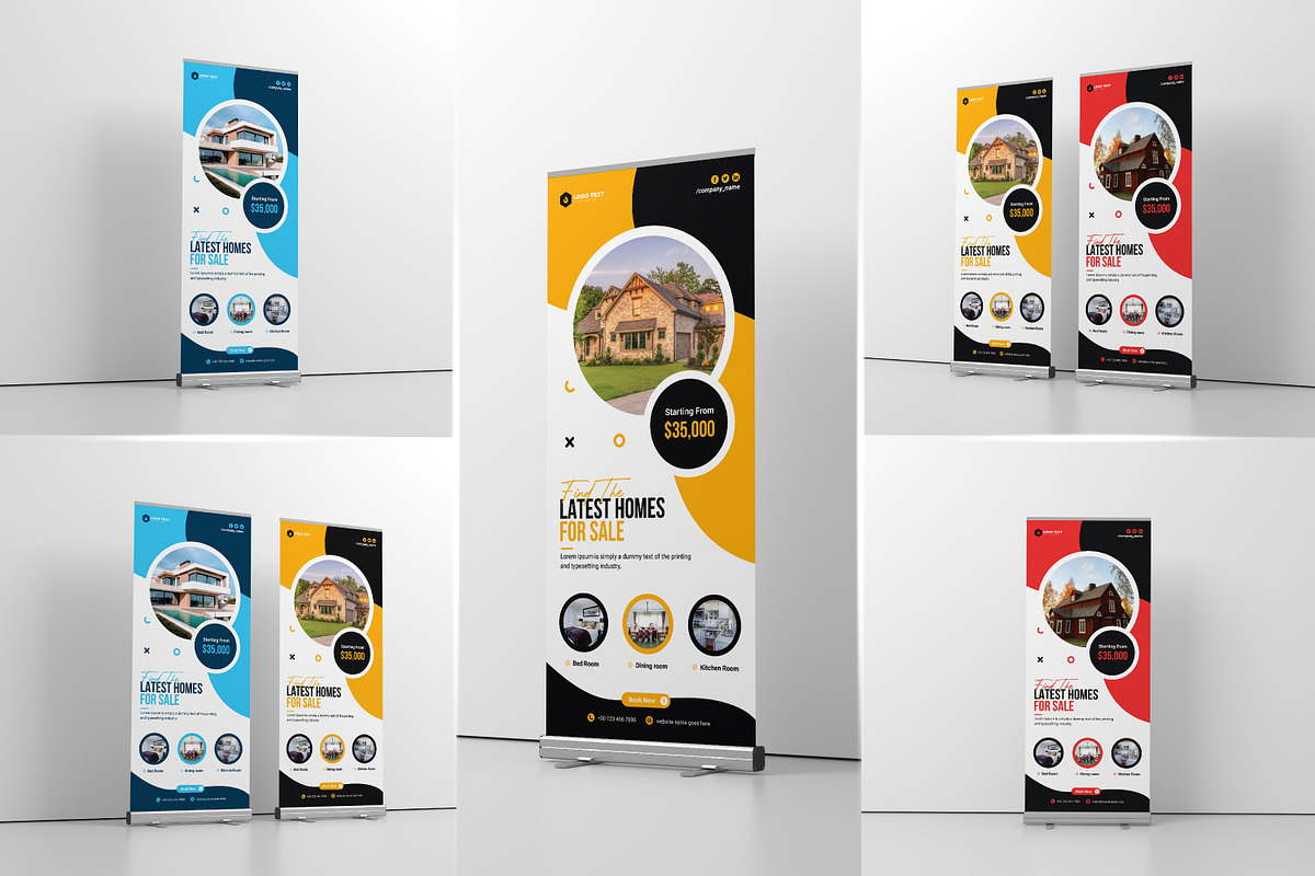 Roll-up Banner Template, a Print Template by zahidhossainalif (Photo 1 of 6)
