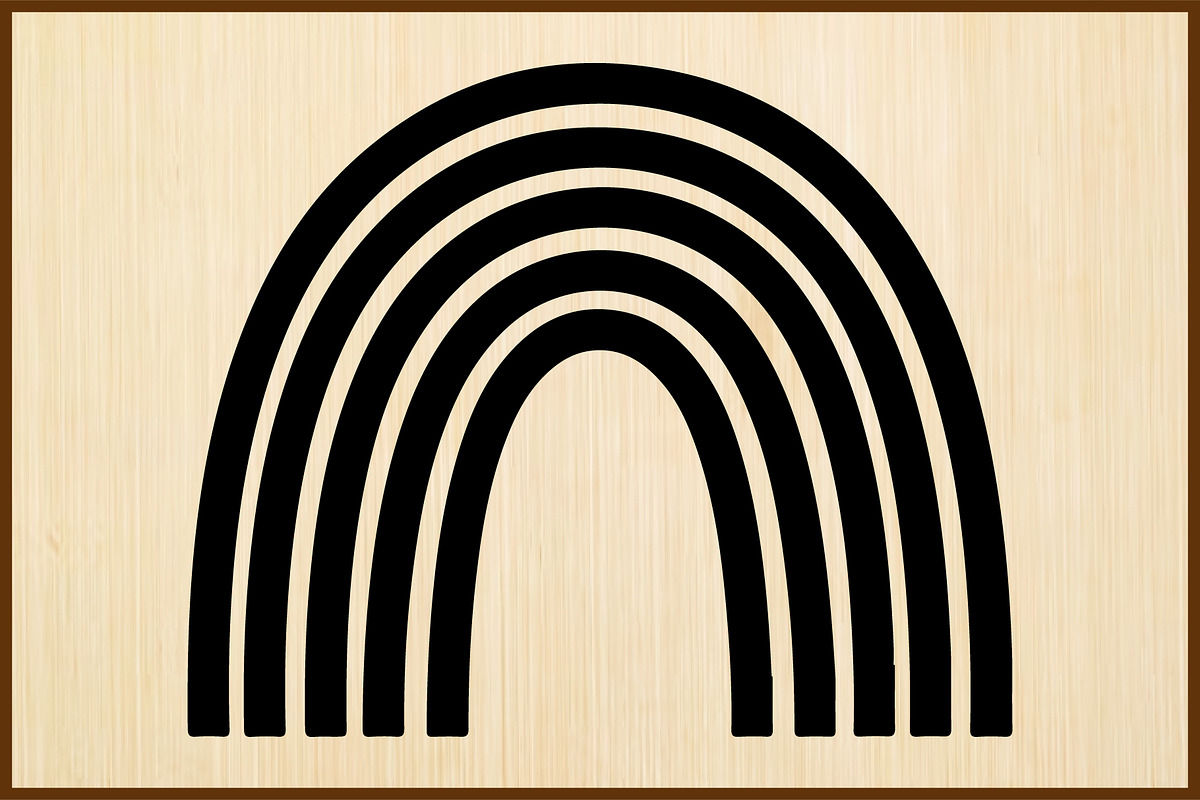 25 Boho Rainbow Arch SVG Bundle, a Decorative Illustration by Artivon (Photo 3 of 4)