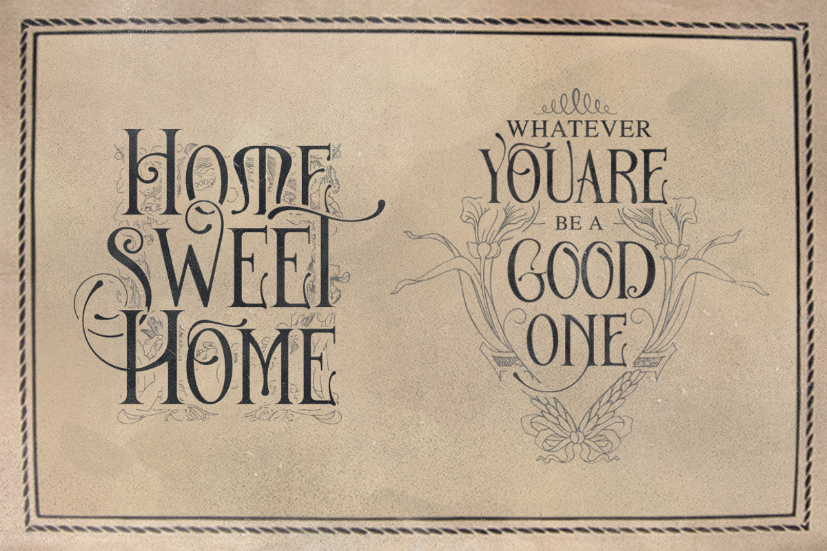 Handmade Font Collection Bundle preview 8