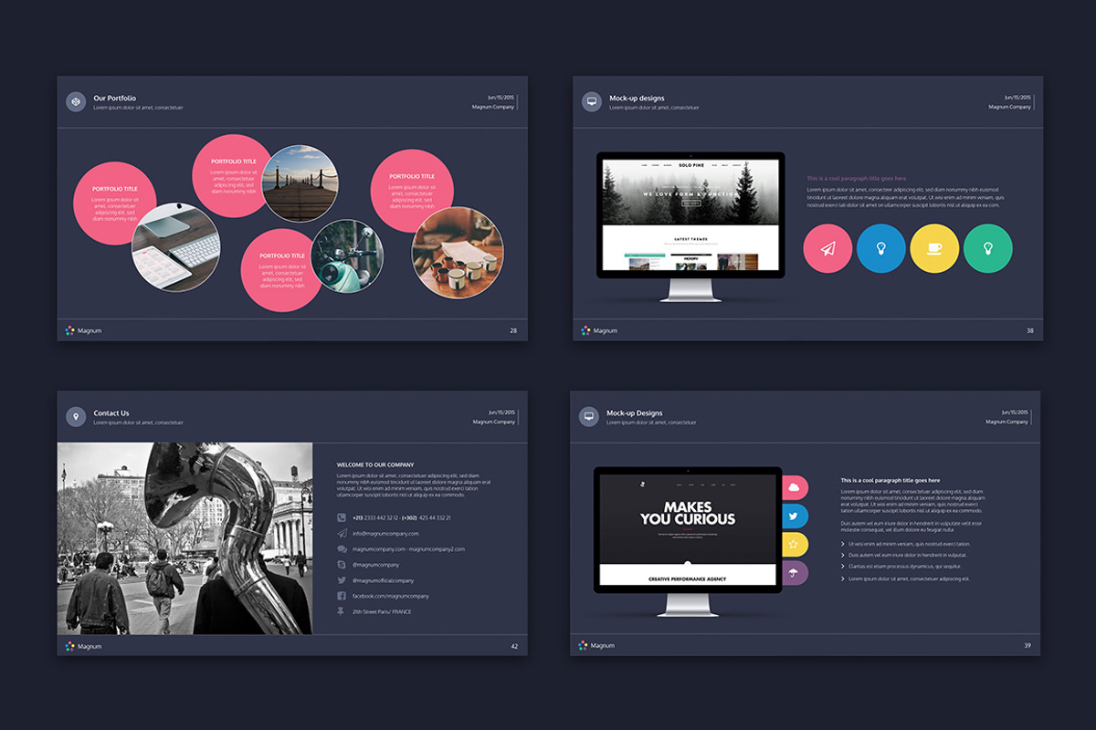 Magnum Keynote Template, a Presentation Template by PreFactory (Photo 6 of 6)