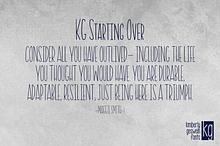 KG Starting Over